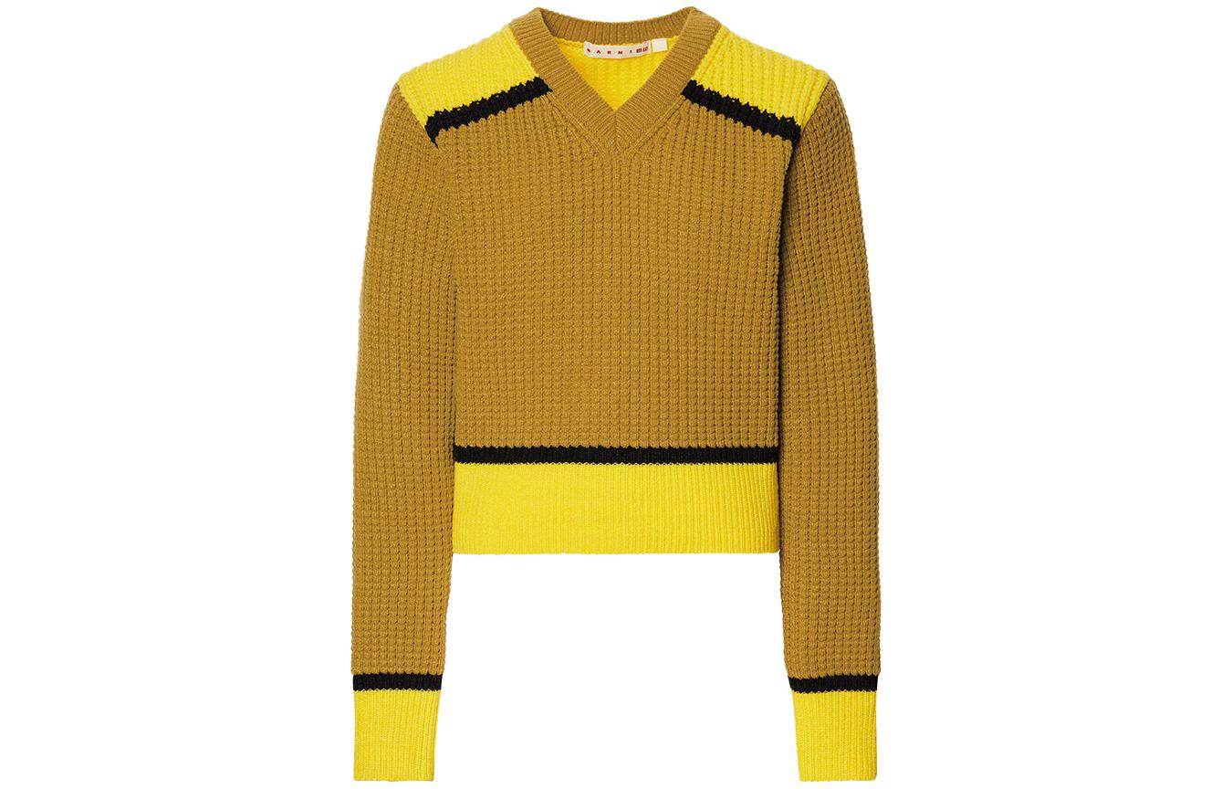 Свитер женский Uniqlo Pj Ribbed Fitted V-neck S - Boxette Shop